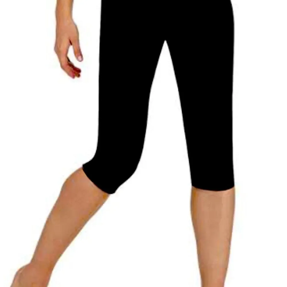 New Balance Black Lightening Dry Capri Leggings - Picture 1 of 16